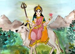 Maa Shailputri (माँ शैलपुत्री)