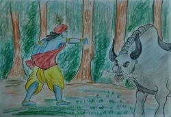 Arishtasur Ka Vadh  (अरिष्टासुर का वध )