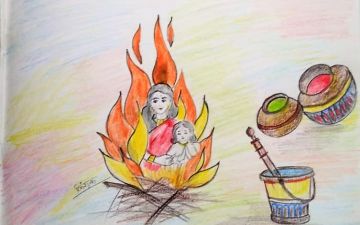 Holika Dahan (होलिका दहन)