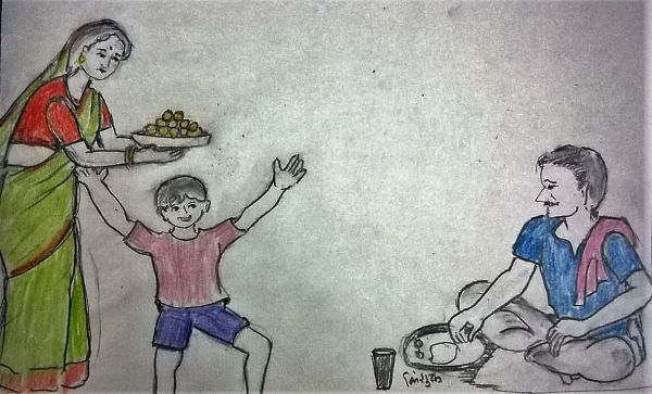 Kabki Ghee Bhar Ghana Kabhi Muththi Bhar Chana