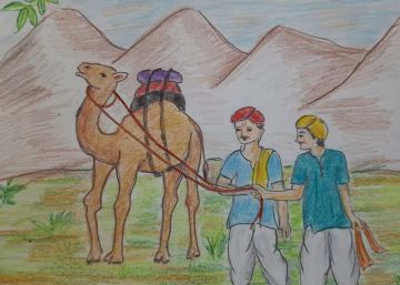 Ab Aaya Uoont Pahad  Ke Neeche  ( अब आया ऊंट पहाड़ के नीचे )