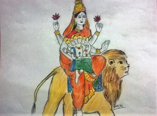 Maa Skndmata (मा स्कंदमाता)