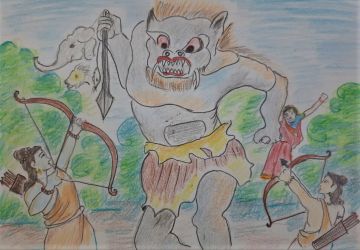 Viradh Ki Mukti Part-1  ( विराध की मुक्ति )