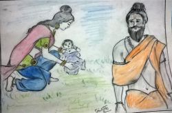 Vishwamitra and Menka