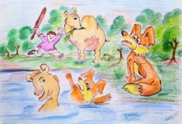 Tanne hookni aave manne lotni aave (तन्ने हुकनी आवे मन्ने लोटनि आवे)