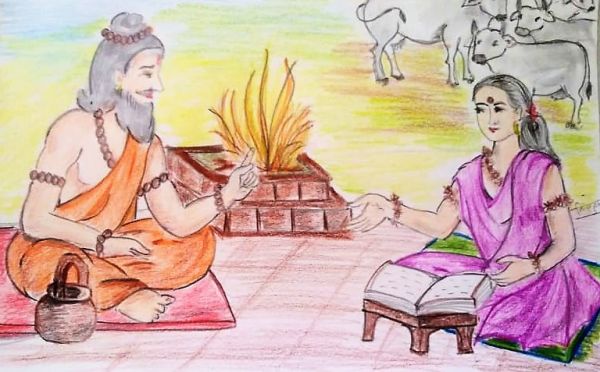 Brahmavadini Gargi (ब्रह्मवादिनी गार्गी)