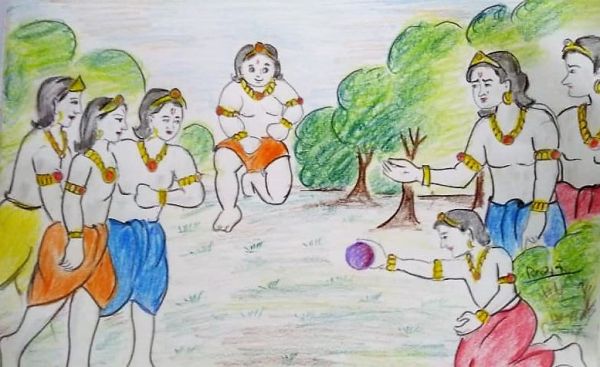 Panduputra Hastinapur Mein (पांडुपुत्र हस्तिनापुर में)