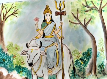 Maa Maha Gauri (माँ महागौरी)
