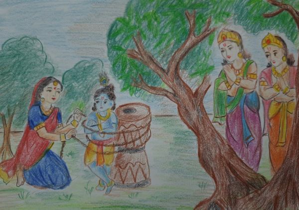 Nalkuber Aur Manigrive Ka Uddhar  ( नलकुबेर और मणिग्रीव का उद्धार  )