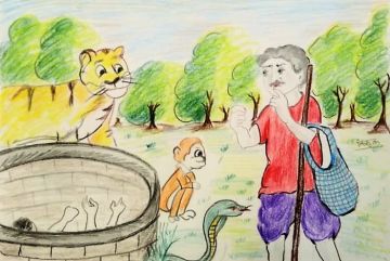 Kritagya Janwar  Aur Kritaghan Manav (कृतग्य जनवार और कृतघ्न मानव)